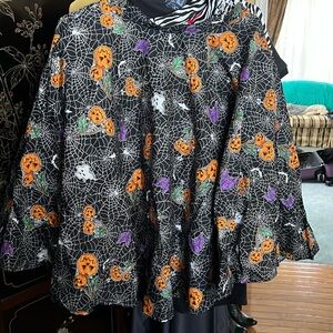 Small Halloween Print Hell Bunny Swing Skirt